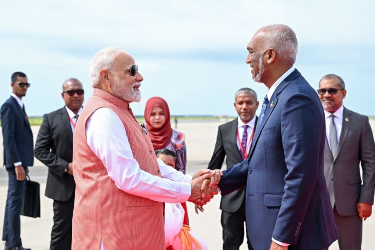 އިންޑިޔާއަކީ ރާއްޖޭގެ ތަރައްޤީގައި އިތުބާރުކުރެވޭ ބައިވެރިއެއް: ރައީސް