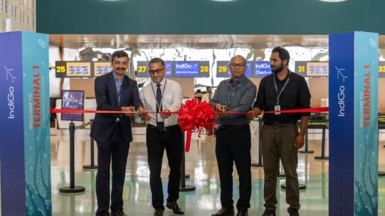 ވީއައިއޭގެ އާ ޓާމިނަލުން އިންޑިގޯއަށް ހިދުމަތް ދޭން ފަށައިފި
