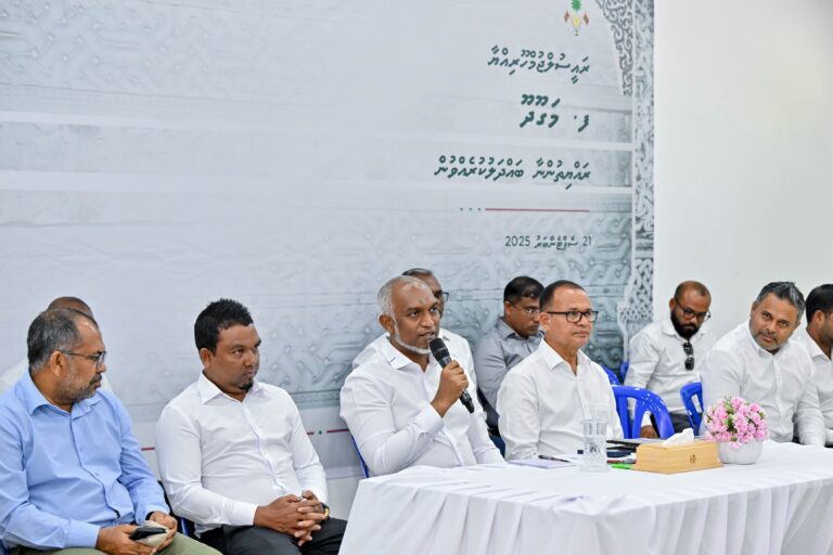 މަގޫދޫ އެއާޕޯޓް ގެ މަސައްކަތް ގިނަވެގެން އެއް އަހަރު ދުވަހުގެ ތެރޭގައި ނިމޭނެ ކަމުގެ ޔަގީންކަން ރައީސް ދެއްވައިފި