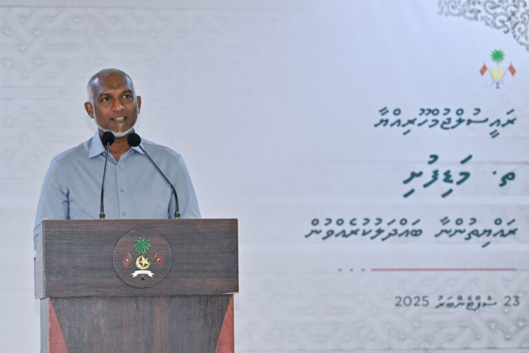 އަންނަ އަހަރު މަޑިފުށީގައި 50 ހައުސިން ޔުނިޓް އެޅުމުގެ މަސައްކަތް ފަށާނެ: ރައީސް