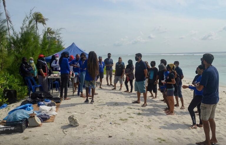 އެޗްޑީސީން ހުޅުމާލޭގެ ގޮނޑުދޮށާއި މޫދު ސާފުކުރުމެގެ ހަރަކާތެއް ބާއްވަން ނިންމައިފި