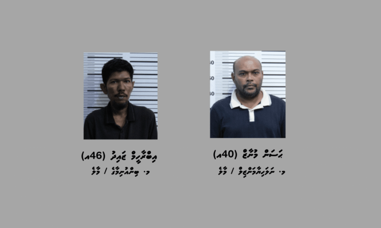 މަސްތުވާތަކެތީގެ މައްސަލައެއްގައި ކާށިދޫން ތިން ތަނެއް ބަންދުކޮށް ދެ މީހަކު ހައްޔަރުކޮށްފި