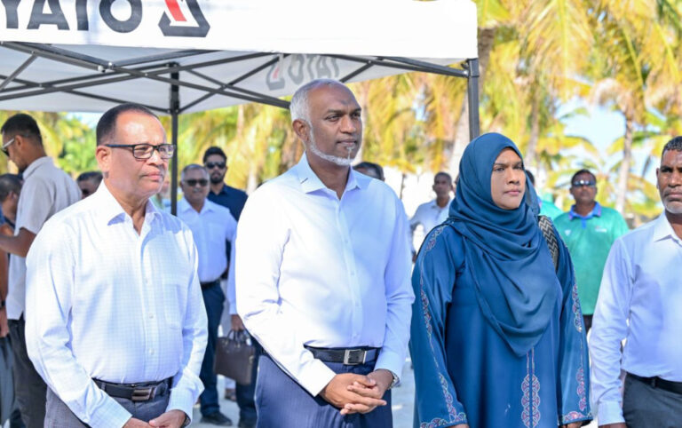 ނިލަންދޫ ކައުންސިލް އިދާރާގެ އައު އިމާރާތުގެ ބިންގާ އަޅައިފި