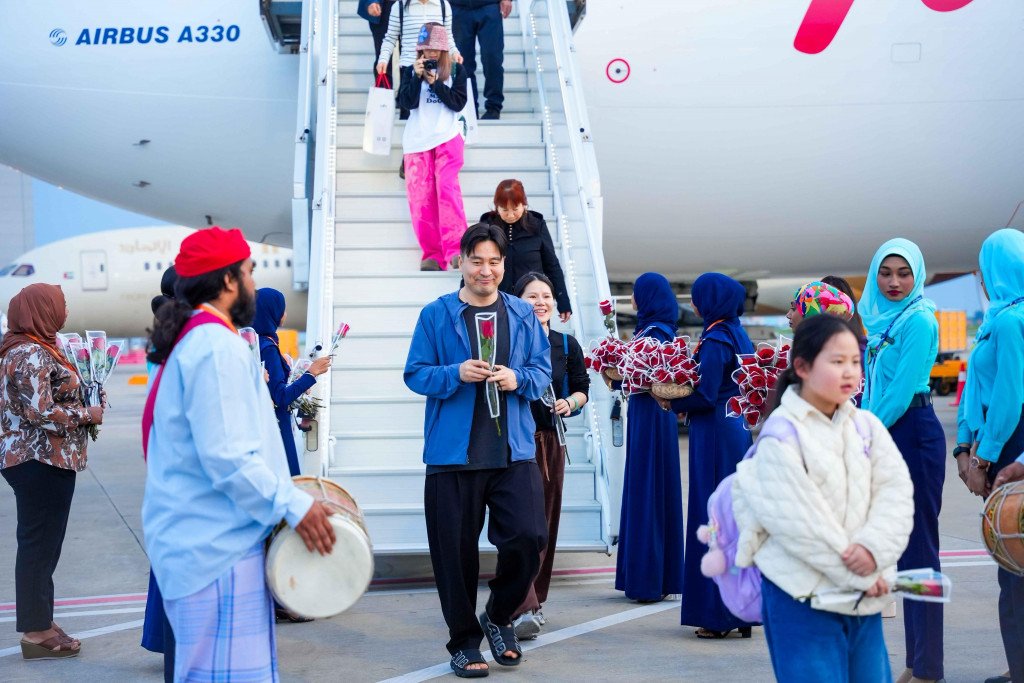 Maldivian tourist arrival