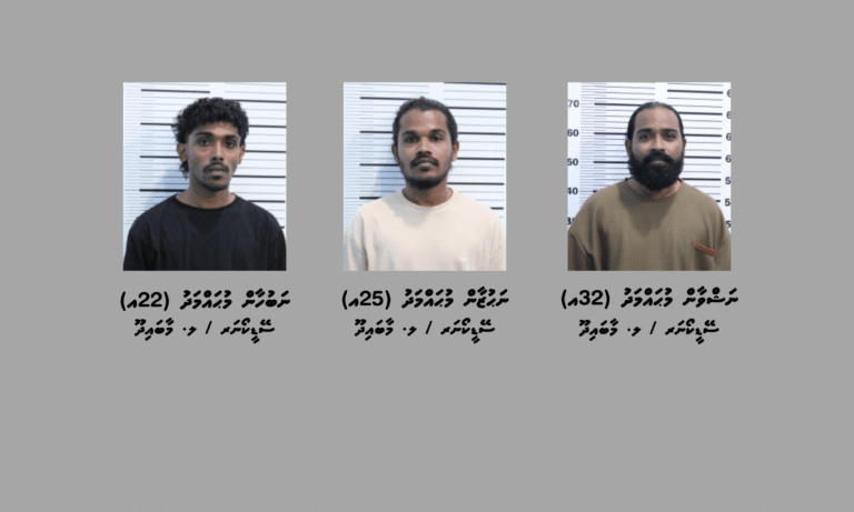 ރާއްޖެ އެތެރެކުރުން މަނާތަކެއްޗާއެކު ތިން ބެއިން ހައްޔަރުކޮށްފި
