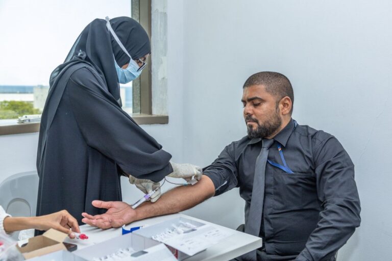 ސްޓެލްކޯއިން ހެލްތު ސްކްރީނިންގ ހަރަކާތެއް ކުރިއަށް ގެންގޮސްފި