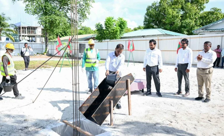 މުލަކު ހޮސްޕިޓަލް އާ އިމާރާތް އެޅުމުގެ ޢަމަލީ މަސައްކަތް ފަށައިފި