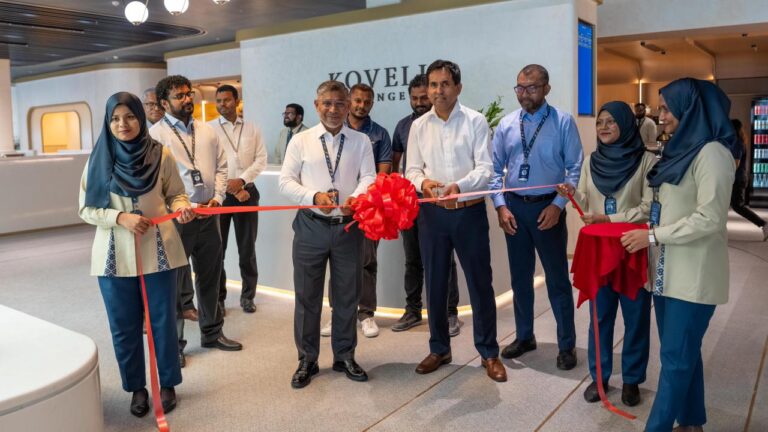ވެލާނާ އިންޓަނޭޝަނަލް އެއާޕޯޓުގެ ޓާމިނަލް 1ގެ “ކޮވެލި” ލައުންޖު ހުޅުވައިފި