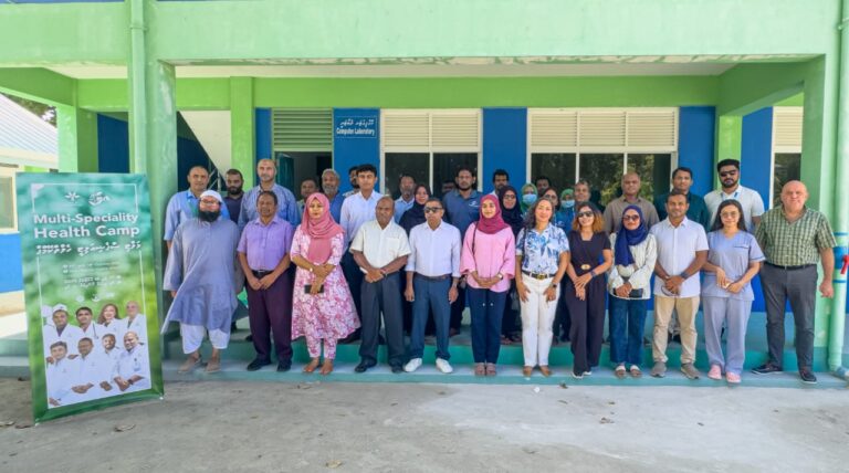 ޓްރީޓޮޕް ހޮސްޕިޓަލުގެ ހެލްތު ކޭމްޕް މ. މުލީ ރީޖަނަލް ހޮސްޕިޓަލުގައި ކާމިޔާބުކަމާއެކު ނިންމާލައިފި