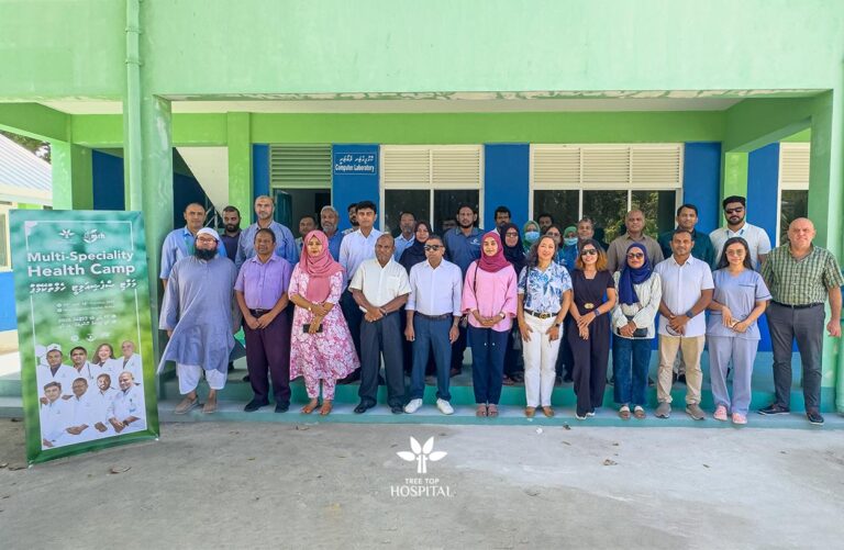 ޓްރީޓޮޕް ހޮސްޕިޓަލުން މ. އަތޮޅުގައި ބޭއްވި ހެލްތު ކޭމްޕުން 362 ފަރާތަކަށް ޚިދުމަތް ފޯރުކޮށްދީފި