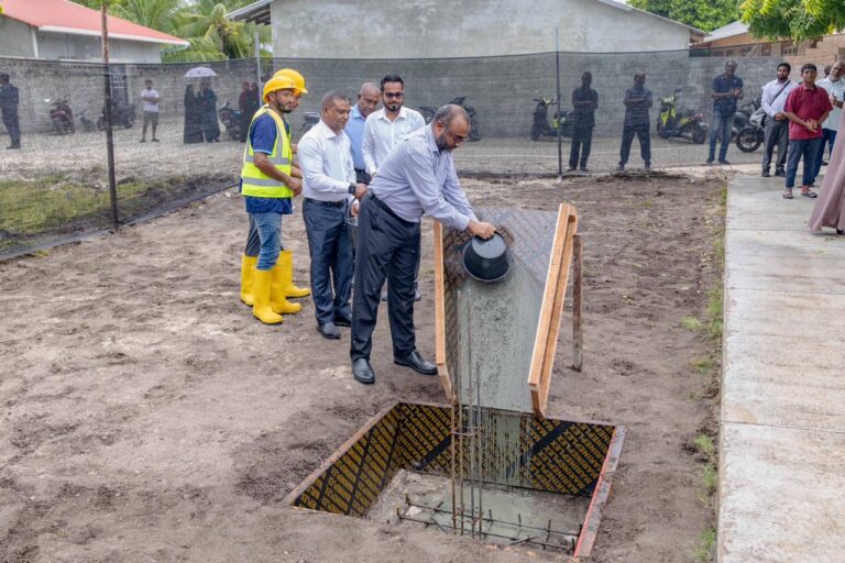 ށ. ފޯކައިދޫ އައު އިސްލާމީ މަރުކަޒުގެ ބިންގާ އަޅުއްވައިފި