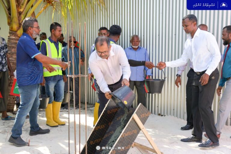 ކުނބުރުދޫ ސިއްހީ މަރުކަޒަށް އިތުރުކުރާ އިމާރާތުގެ މަސައްކަތް ފަށައިފި
