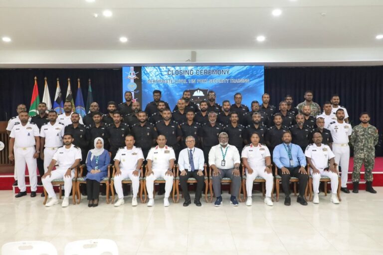 އެމްޕީއެލްއިން ކުރިޔަށްގެންދިޔަ “ޕޯޓް ސެކިއުރިޓީ ޓްރެއިނިން” ނިންމާލައިފި