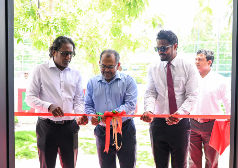 ދިގުރަށު ސިއްޙީ މަރުކަޒުގެ އެކްސްޓެންޝަން އިމާރާތް ހުޅުވައިފި