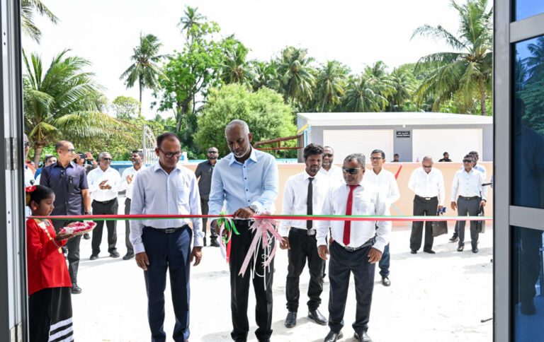ނޫމަރާ ކައުންސިލް އައު އިމާރާތް ރައީސް ހުޅުވައިދެއްވައިފި