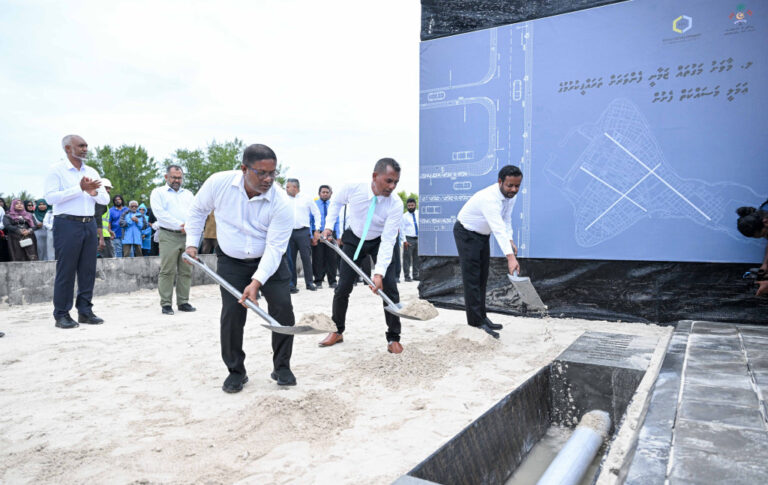މާވަށުގެ މަގުހެދުމާއި ގޮނޑުދޮށް ހިމާޔަތްކުރުމުގެ އަމަލީ މަސައްކަތް ފަށައިފި