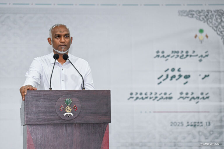 ސުކޫކް ޕޭމަންޓް ނުދެއްކޭނެ ކަމުގެ ކަންބޮޑުވުމެއް ނެތް: ރައީސްް