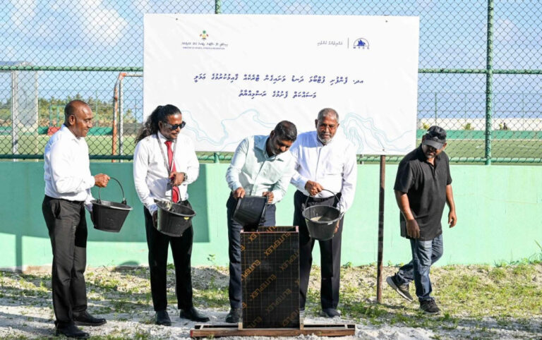 ފެންފުށީގައި ދުވާ ޓްރެކެއް ގާއިމުކުރުމުގެ މަސައްކަތް ފަށައިފި