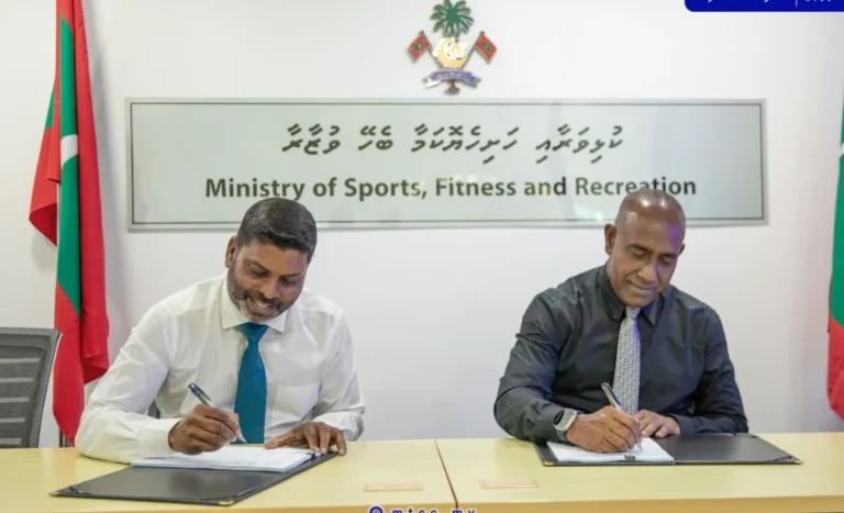20 މަޝްރޫޢު ހިންގަން އެމްޓީސީސީ އާއި ސްޕޯޓސް މިނިސްޓްރީއާ ދެމެދު ސޮއިކޮށްފި