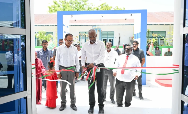 ހަންޏާމީދޫ ކައުންސިލްގެ އާ އިމާރާތް ރައިސުލްޖުމްހޫރިއްޔާ ހުޅުއްވައިދެއްވައިފި