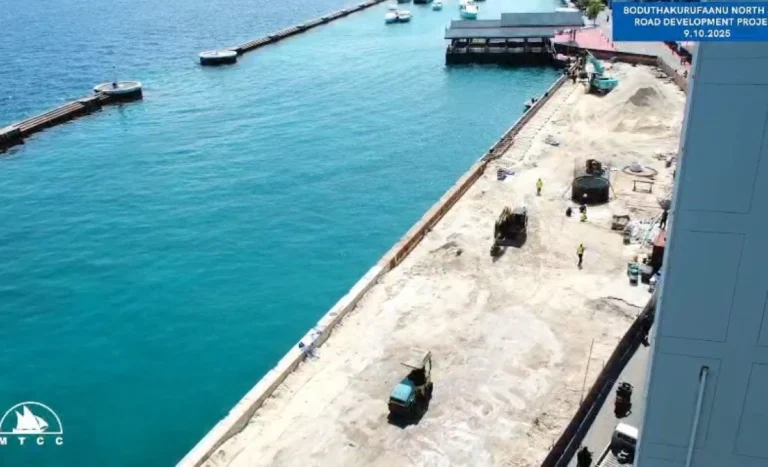 ބޮޑުތަކުރުފާނު މަގުގެ ފުރަތަމަ ސެގްމެންޓުގެ ކީވޯލްގެ މަސައްކަތް ނިންމައިފި