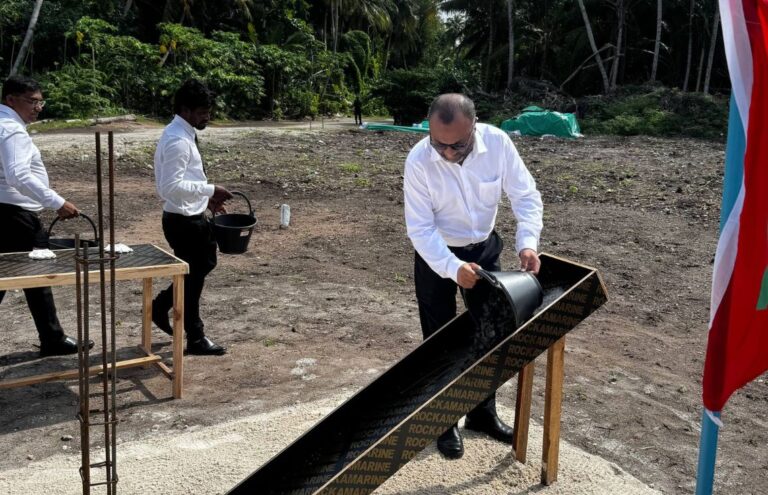 ނޫމަރާގައި އަލަށް އިމާރާތްކުރާ މިސްކިތުގެ ބިންގާއަޅައިފި