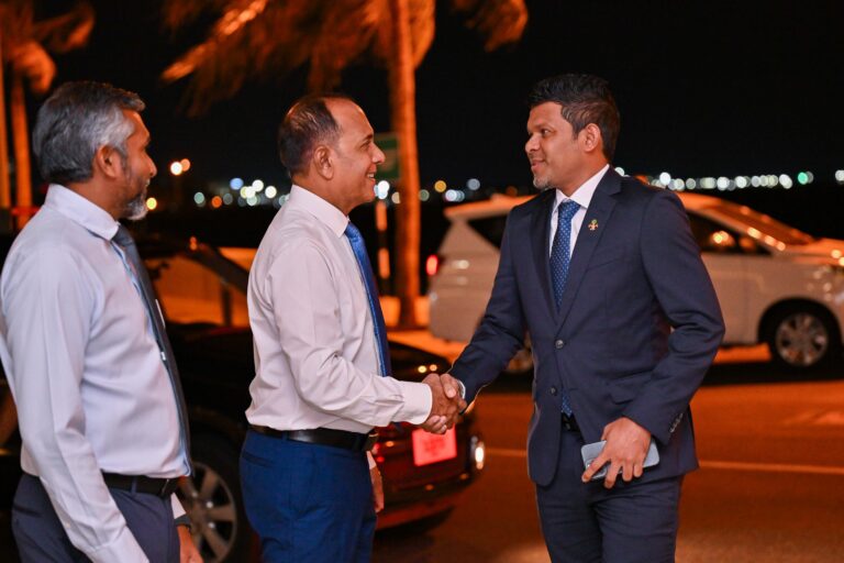 ރަސްމީ ދަތުރުފުޅެއްގައި ބައިވެރިވެވަޑައިގަތުމަށް ރައީސުލްޖުމްހޫރިއްޔާގެ ނައިބު ދޯހާއަށް ފުރާވަޑައިގެންފި