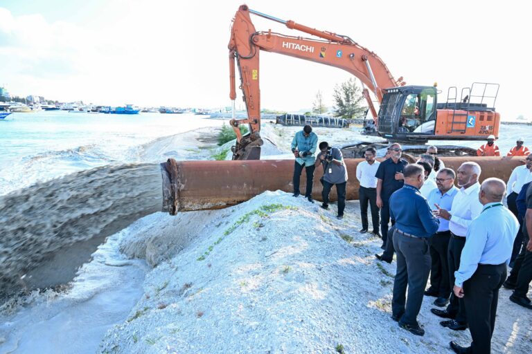 ހުޅުމާލެ ފޭސް 3 ގެ ބިން ހިއްކުމުގެ މަސައްކަތް އަލުން ފަށައިފި