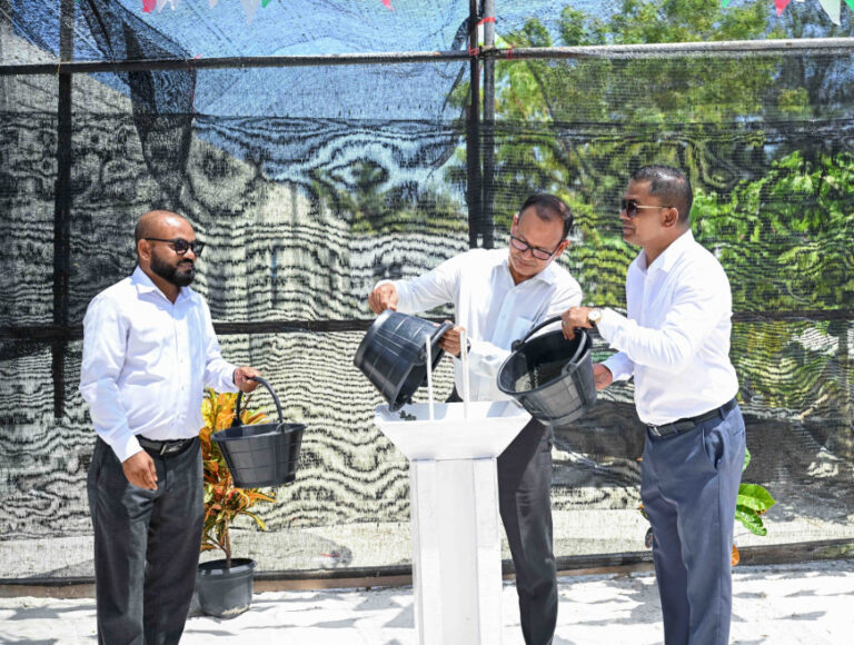 ހުޅުމީދޫ ވޭސްޓް މެނޭޖްމަންޓް ސެންޓަރު ތަރައްޤީކުރުމުގެ މަސައްކަތް ފަށައިފި