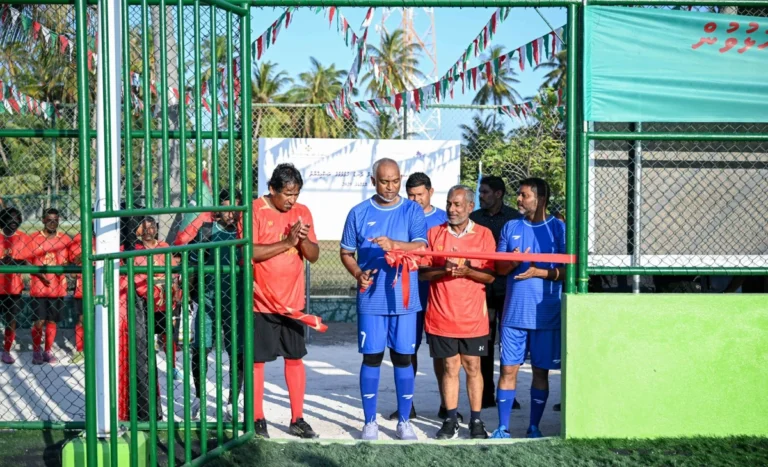 މަންދޫ ޒުވާނުންގެ ފުޓްސަލް ދަނޑު ހުޅުވައިދެއްވައިފި