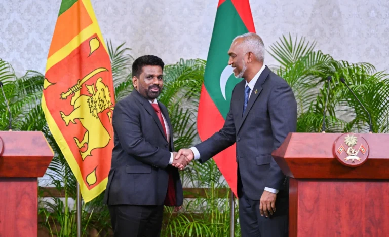 ދިވެހިން މިތިބީ ލަންކާ ރައްޔިތުންނާއެކު: ރައީސް