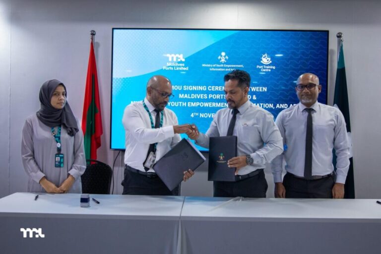 ޒުވާނުންނަށް ތަމްރީނު ދިނުމުގެ އެއްބަސްވުން އާކޮށްފި