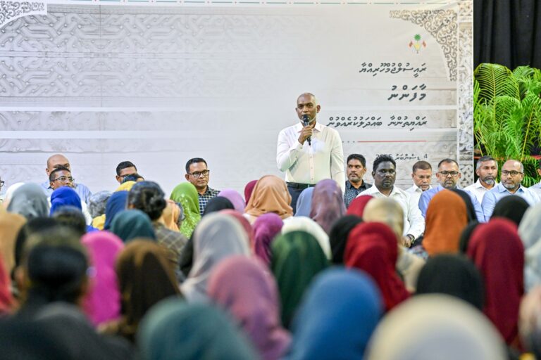 އެއްވެސް މީހެއްގެ އަބުރު ކަތިލުމުގެ ފުރުސަތެއް މި ސަރުކާރުން ނުދޭނެ: ރައީސް
