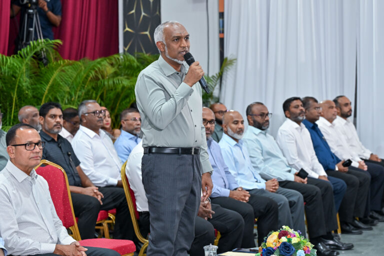ސިނަމާލެ އާއި މާލޭ ހިޔާގެ ފްލެޓްތަކުގެ މައްސަލަ ހައްލުކޮށްދޭނަން: ރައީސް