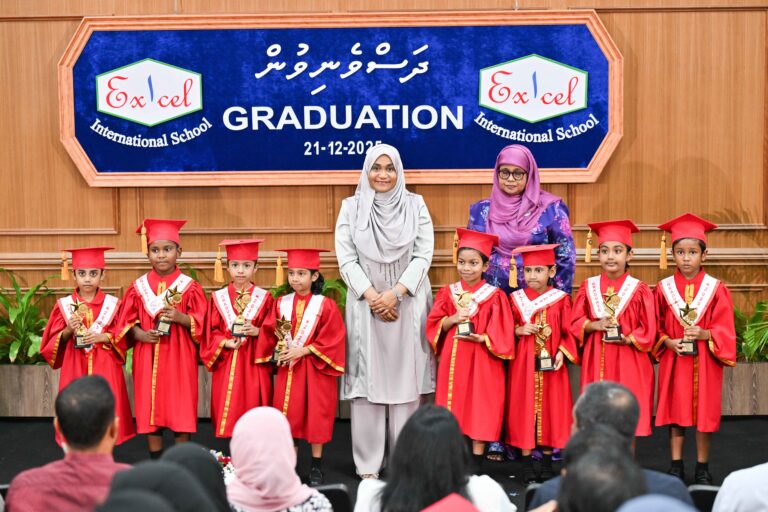 އެކްސެލް އިންޓަނޭޝަނަލް ސްކޫލްގެ ދަސްވެނިވުމުގެ ޖަލްސާ މެޑަމް ސާޖިދާ ޝަރަފްވެރިކޮށްދެއްވައިފި