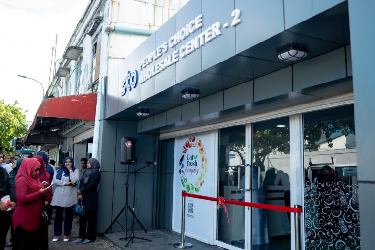 މާލޭގެ ބާޒާރުމަތީގައި އެސްޓީއޯގެ އާ ހޯލްސޭލް ސެންޓަރެއް ހުޅުވައިފި