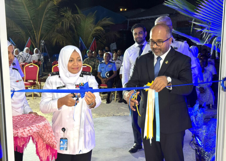 މާފަރުގައި ޤާއިމްކުރި ކަސްޓަމްސްގެ އިމާރާތް ހުޅުވައިފި