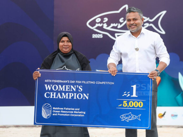 މަސްކެނޑުމުގެ މުބާރާތުގެ 1 ވަނަ ޢަލީ ނައީމާއި އައިޝަތު ޢަލީއަށް