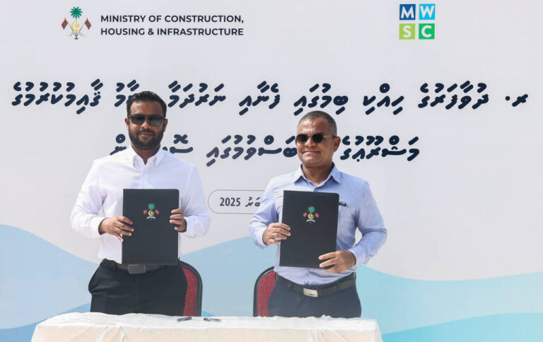 ދުވާފަރު ހިއްކި ބިމުގައި ފެނާއި ނަރުދަމާ ނިޒާމު ޤާއިމްކުރުން އެމްޑަބްލިއުއެސްސީއަށް