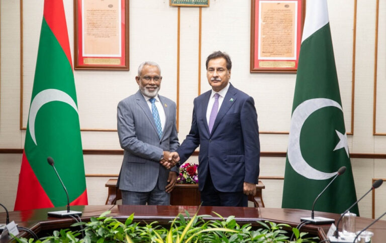 މަޖިލީހުގެ އިމާރާތަކީ ޕާކިސްތާނާއި ރާއްޖޭގެ ވަރުގަދަ ގުޅުމުގެ ރަމްޒެއް: ޢަބްދުއްރަޙީމް