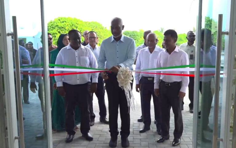 ދުވާފަރު ޞިއްޙީ މަރުކަޒުގެ އައު އިމާރާތް ހުޅުވައިފި