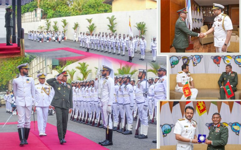 ޗީފް އޮފް ޑިފެންސް ފޯސް ސްރީލަންކާއަށް ވަޑައިގެންފި