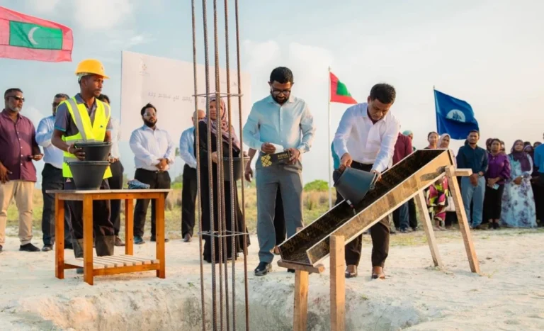 ހުރާ ޞިއްޙީ މަރުކަޒުގެ އައު އިމާރާތުގެ ޢަމަލީ މަސައްކަތް ފަށައިފި