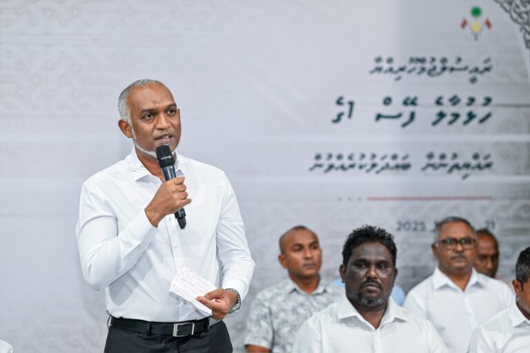 ކުރިން ދޫކޮށްފައިވާ ގޯތިތަކަށް ދައްކަންޖެހޭ ފައިސާގެ ބައެއް އުނިކުރާނަން: ރައީސް