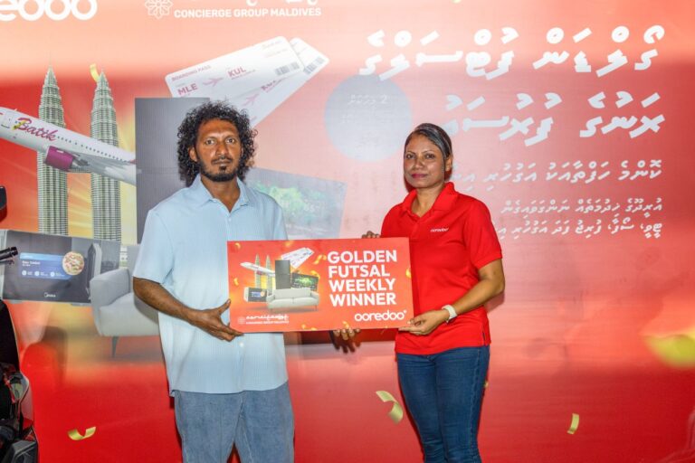 އުރީދޫ ގޯލްޑަން ފުޓްސަލްގެ ދެވަނަ ނަސީބުވެރިޔަކަށް އަލީ ޝާހިދު