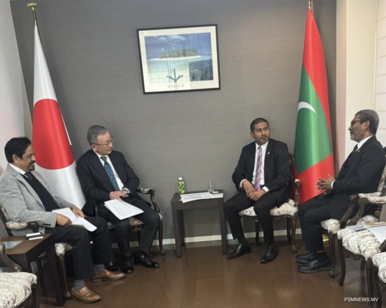 އޮތެންޓިކް މޯލްޑިވްސްގެ އުފެއްދުންތައް ޖަޕާނުގައި ވިއްކުމާ ގުޅޭގޮތުން މަޝްވަރާކޮށްފި