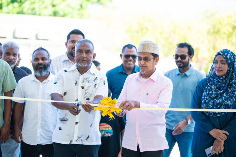 ގަމު ތުނޑީ އާބާދު ސަރަހައްދުގައި ބިނާކުރި މިސްކިތް ހުޅުވައިފި