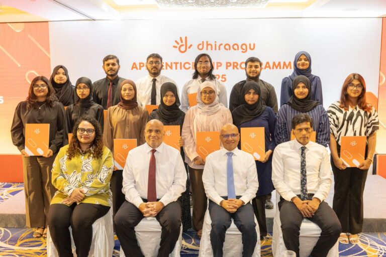 ދިރާގު އެޕްރެންޓިސްޝިޕް ޕްރޮގްރާމް ނިންމި ބައިވެރިންނަށް ސެޓްފިކެޓް ދީފި