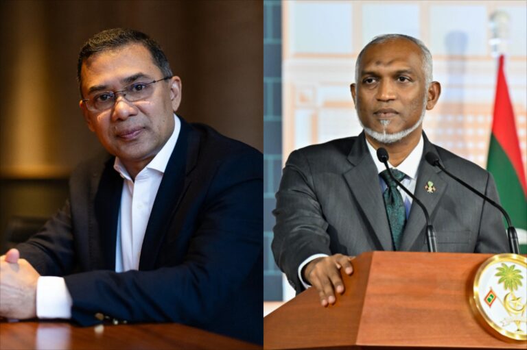 ބަންގްލަދޭޝްގެ އައު ބޮޑުވަޒީރު ހުވާކުރެއްވުމުގެ ރަސްމިއްޔާތަށް ރައީސް ފުރާވަޑައިގެންފި