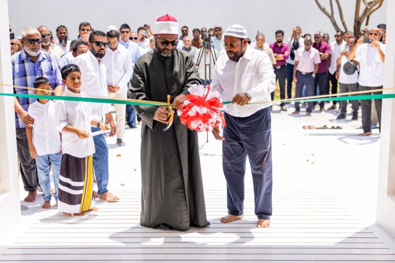 ޤާސިމްގެ ބައްޕާފުޅުގެ ނަމުގައި، މާމިގިލީގައި ބިނާކުރި މިސްކިތް ’މަސްޖިދު އިބްރާހިމް‘ ހުޅުވައިފި